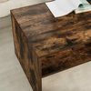 vidaXL Couchtisch Ger&auml;ucherte Eiche 100 x 50 x 40 cm Holzwerkstoff