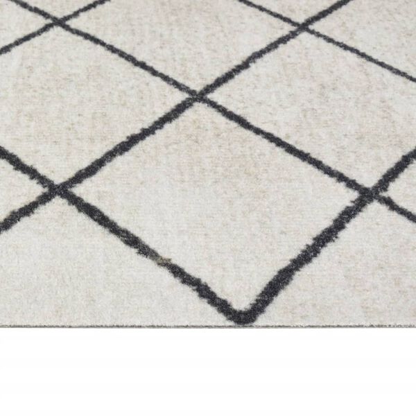 vidaXL K&uuml;chenteppich Waschbar Quadrat 60x300 cm Samt