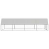 vidaXL H&uuml;hnerk&auml;fig 3x8x2 m Verzinkter Stahl
