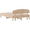 vidaXL Massivholzbett ohne Matratze 150x200 cm Kiefernholz