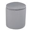 Venture Home Hocker Limpen 32x32x40 cm Kord Grau