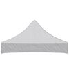 vidaXL Partyzelt-Dach 2x2 m Wei&szlig; 270 g/m&sup2;
