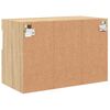 vidaXL TV-Wandschrank mit LED-Leuchten Sonoma-Eiche 60x30x40 cm