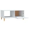 vidaXL Couchtisch Wei&szlig; 89,5x50x40 cm Holzwerkstoff