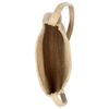 vidaXL Runde Schultertasche Natur Handgefertigt Jute