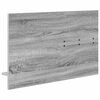 vidaXL Wandmontierter nachttisch Graues Sonoma 90 x 10 x 50 cm