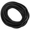 vidaXL Leder Schnur Schwarz &Oslash;5 mm x 50 m Leder