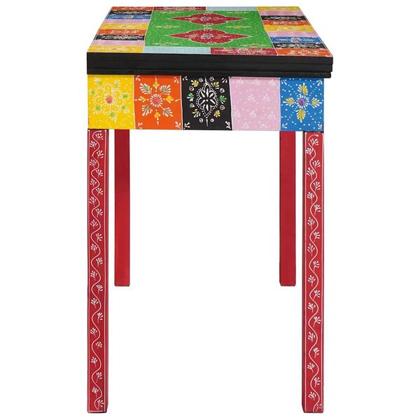 vidaXL Schreibtisch mit Schubladen Mehrfarbig 100 x 50 x 77 cm