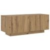 vidaXL TV-Schrank mit LED-Leuchten Artisan-Eiche 200x35x40 cm