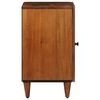 vidaXL Badezimmerschrank mit Speicher mit T&uuml;r Walnuss 38 x 33 x 58 cm