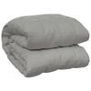 vidaXL Gewichtsdecke Grau 200x230 cm 13 kg Stoff