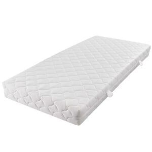 vidaXL Matratze mit waschbarem Bezug 200&times;90&times;17 cm H3