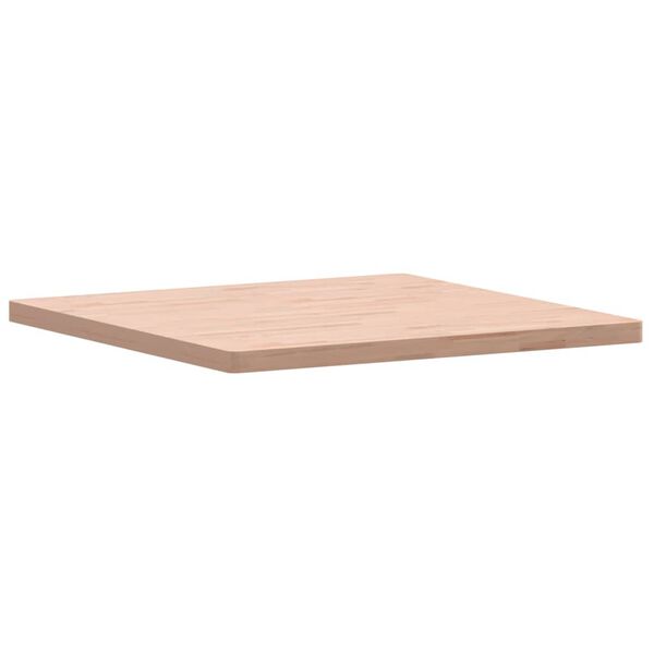 vidaXL Tischplatte 90x90x4 cm Quadratisch Massivholz Buche