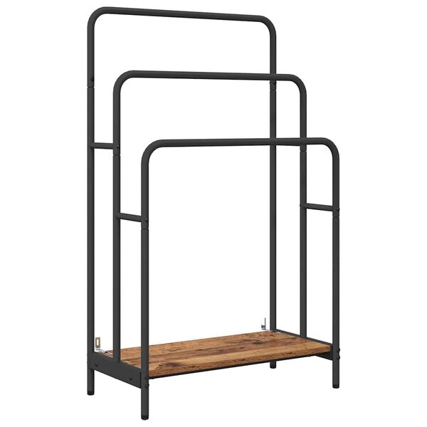 vidaXL Kleiderst&auml;nder Altholz 60 x 30 x 100,5 cm Holzwerkstoff