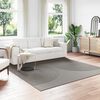 vidaXL Bereichsteppiche Quadratisch HUARTE Grau 240 x 240 cm Polyester