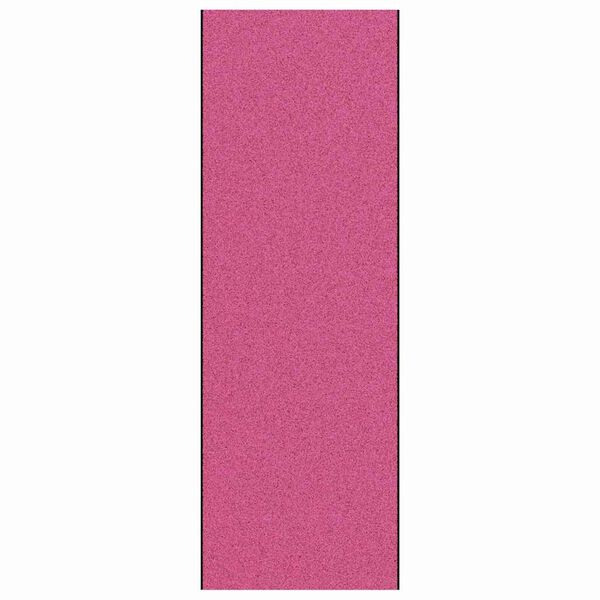 vidaXL Fu&szlig;matte Rosa und Schwarz 120 x 350 cm Polyamid und PVC