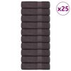 vidaXL Badet&uuml;cher FROGN 25 Stk. Anthrazit 100x150 cm 360 g/m&sup2;