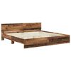 vidaXL Bettrahmen mit Kopfteil Altholz 180 x 200 cm Holzwerkstoff
