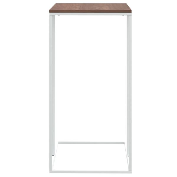 vidaXL Beistelltisch Wei&szlig; 40x30x59 cm Holzwerkstoff