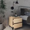 vidaXL Nachttisch Sonoma-Eiche 40x35x50 cm Holzwerkstoff