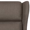 vidaXL Relaxsessel Braun Stoff