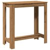 vidaXL Bartisch Artisan-Eiche 102x50x103,5 cm Holzwerkstoff