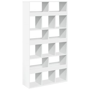 vidaXL B&uuml;cherregal Wei&szlig; 100x33x187,5 cm Holzwerkstoff