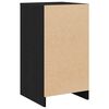 vidaXL Sideboard Schwarz Eichen-Optik 40 x 41 x 75 cm Holzwerkstoff