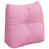 vidaXL R&uuml;cken Kissen Rosa 45 x 24 x 50 cm Stoff