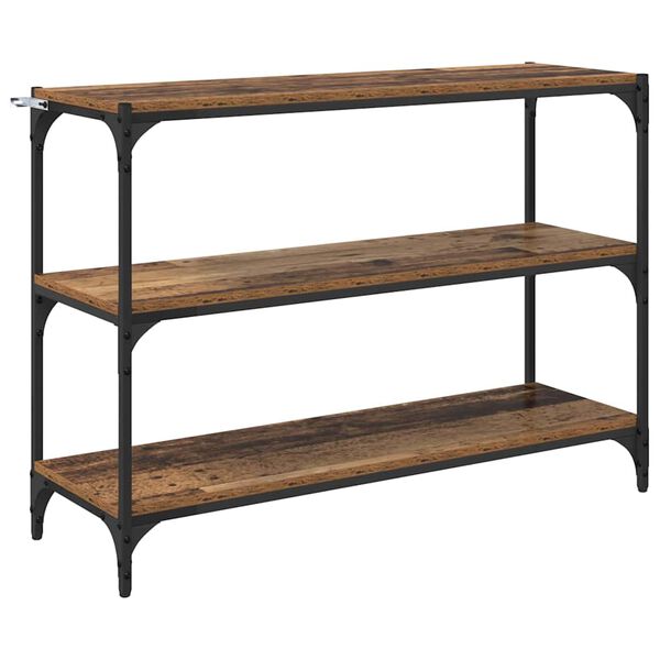 vidaXL B&uuml;cherregal Altholz 100 x 33 x 70,5 cm Holzwerkstoff