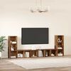 vidaXL TV-Schrankset 4 pcs Altholz 37 x 35 x 107,5 cm Holzwerkstoff