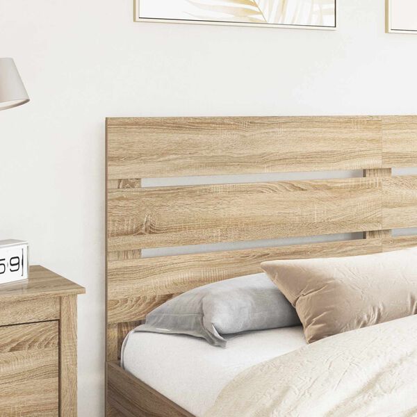 vidaXL Kopfteil Sonoma-Eiche 180 cm Holzwerkstoff