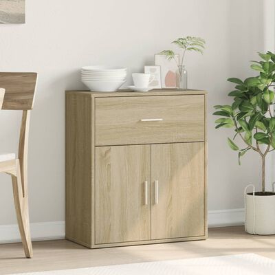 vidaXL Sideboard Sonoma-Eiche 60x31x70 cm Holzwerkstoff