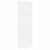 vidaXL Interior T&uuml;r 83 x 232 cm Sperrholz Wei&szlig;