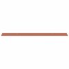 vidaXL Wandregal mit Regal 2 pcs Rot 115 x 9 x 3 cm Holzwerkstoff