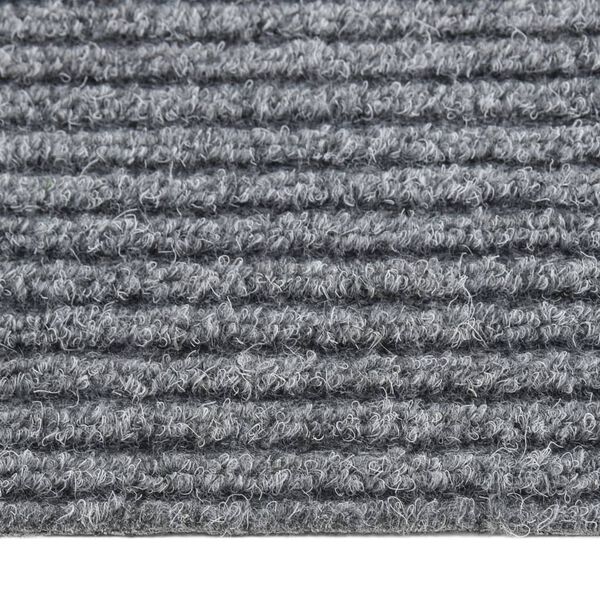 vidaXL Schmutzfangl&auml;ufer Grau 100x250 cm