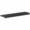 vidaXL Fensterbank Anthrazit mit Holzmaserung 100 x 20 x 4,5 cm PVC