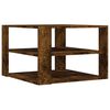vidaXL Couchtisch R&auml;uchereiche 58x58x40 cm Holzwerkstoff