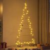 vidaXL Metall Weihnachtsbaum Gold 180 cm Pulverbeschichteter Stahl