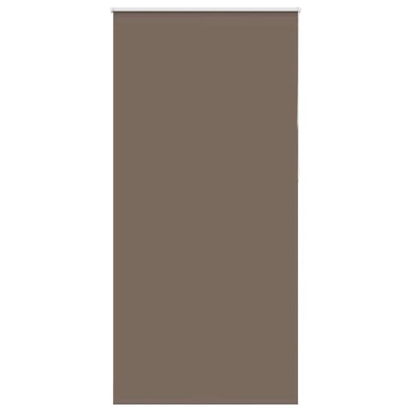 vidaXL Verdunkelungsrollo Kaffeebraun 100x230 cm Stoffbreite 95,7cm
