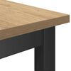 vidaXL Esstischbank 2 pcs Artisan-Eiche 100 x 32,5 x 48,5 cm