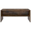 vidaXL Couchtisch Ger&auml;ucherte Eiche 100 x 50 x 40 cm Holzwerkstoff