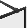 vidaXL Duschwand f&uuml;r Begehbare Dusche mit Klarem ESG Glas 90x195 cm