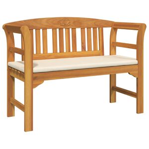 vidaXL Bank Nat&uuml;rlicher &Ouml;lfinish 114 x 46 x 82,5 cm Massivholz Akazie