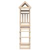 vidaXL Spielturm Braun 85 x 52,5 x 239 cm Massives Kiefernholz