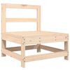 vidaXL 6-tlg. Garten-Sofagarnitur Massivholz Kiefer