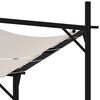 vidaXL Pavillon mit Ausziehbarem Dach 600x300x233 cm Creme