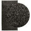 vidaXL Teppich ISTAN Hochflor Gl&auml;nzend Anthrazit 80x150 cm