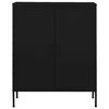 vidaXL Lagerschrank Schwarz 80x35x101,5 cm Stahl