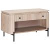 vidaXL Schuhbank mit Schubladen mit Regal mit Speicher 85 x 37 x 48 cm